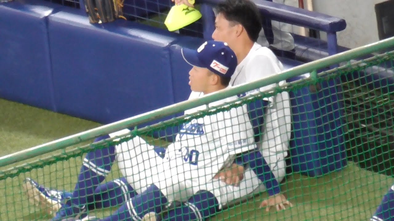 これはもう恋人！？　岡林勇希と加藤翔平のふたりだけの幸せな時間　中日ドラゴンズVS福岡ソフトバンクホークス　2022.6.3