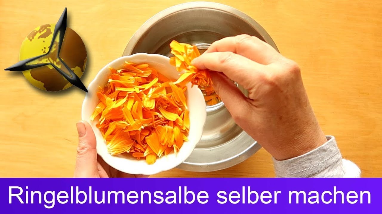 Ringelblumensalbe selber machen / herstellen