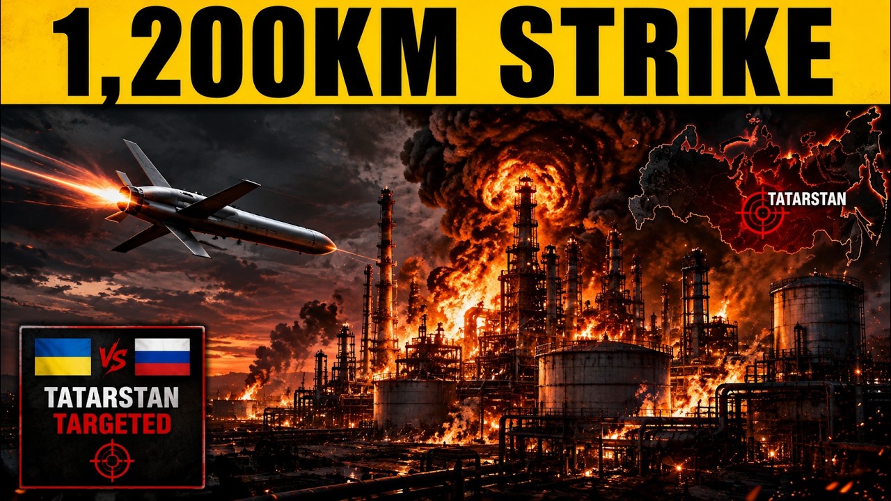 Ukraine Just Hit Russia&rsquo;s Last Untouched Oil Refinery 1,200km Deep &mdash; Tatarstan In Flames