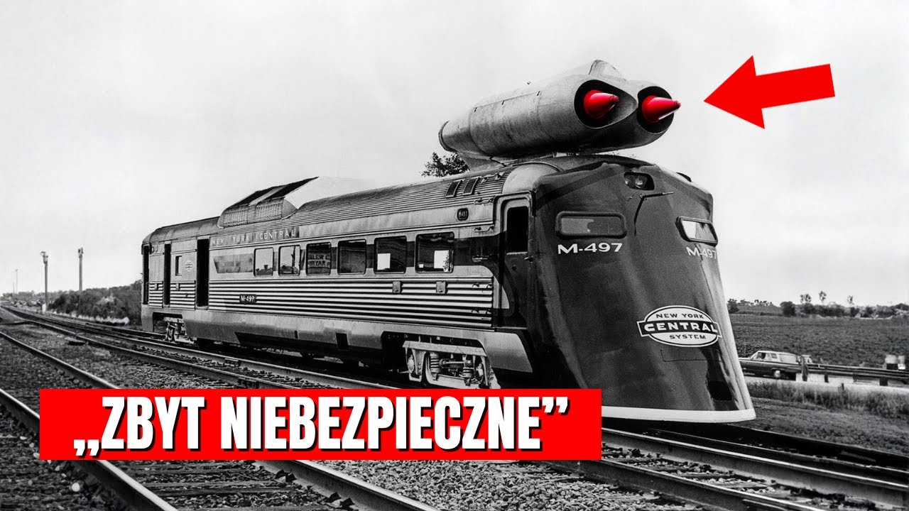 POCIĄGI ODRZUTOWE — NAJSZYBSZE I NAJBARDZIEJ NIEBEZPIECZNE MASZYNY, KTÓRE ŚWIAT PORZUCIŁ