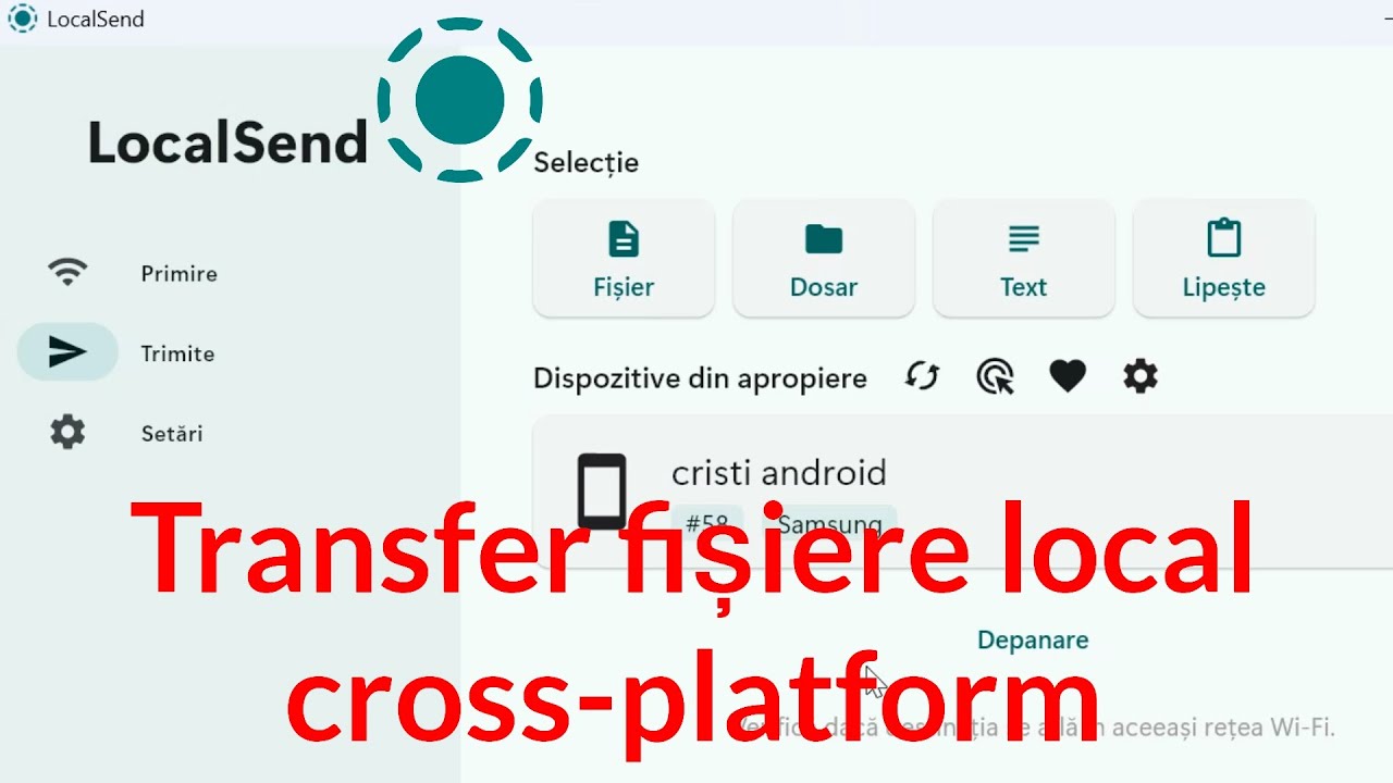 LocalSend transfer de local fișiere &icirc;ntre iPhone, Android, Linux, Windows, MacOS