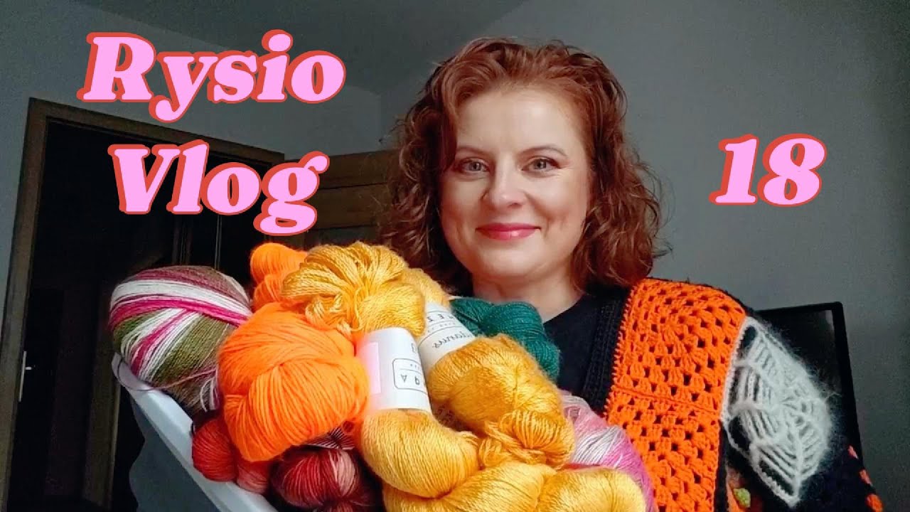 Rysiovlog 18 Zakupy z Yarnmarku (kwiecień) i October Woolfest (październik) 2025
