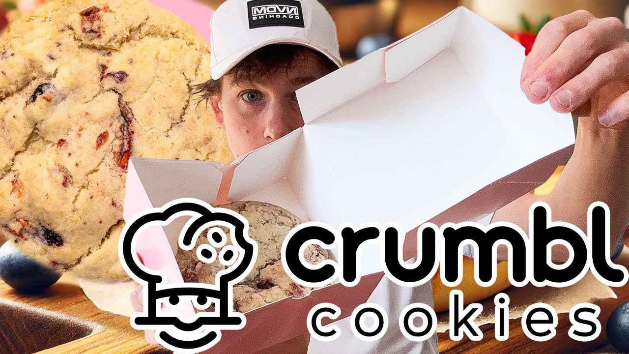 🍓🫐 NEW Wildberry Sugar Cookie from Crumbl! Warm, Fruity, & Delicious? 🤤🍪