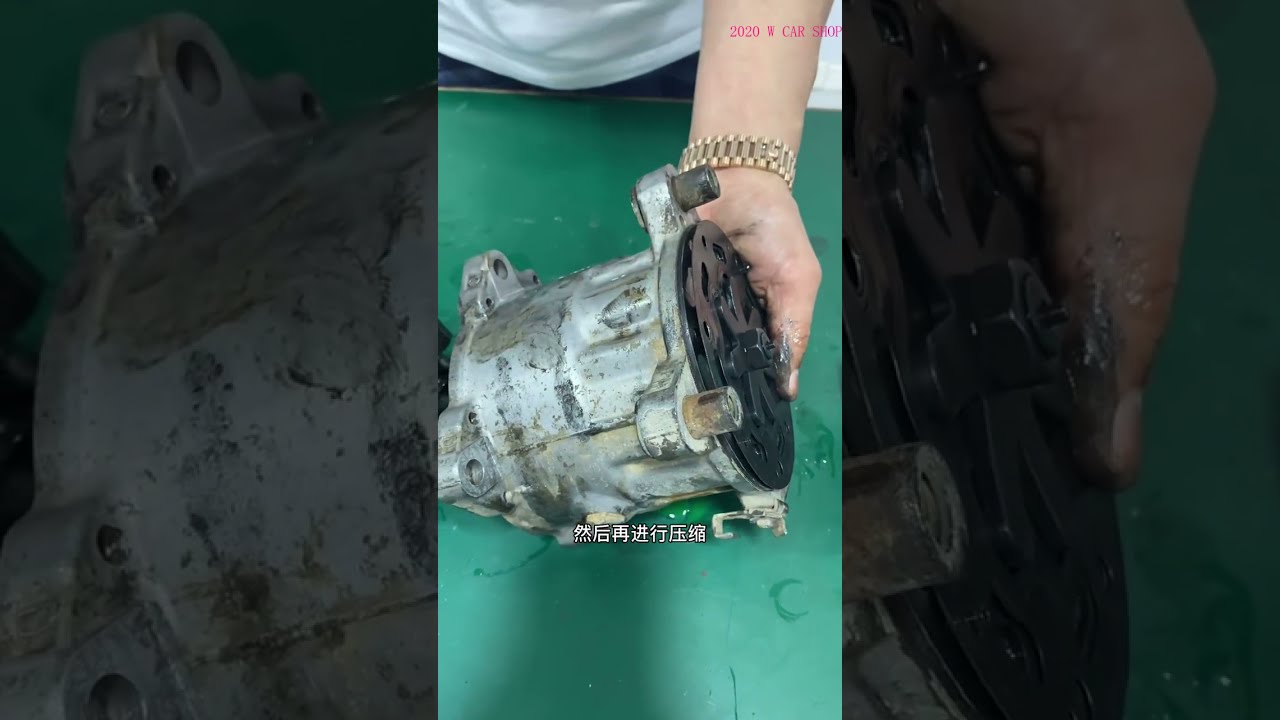 汽车空调工作原理,普通压缩机的工作原理详解,空调压力传感器,电动汽车压缩机内部结构