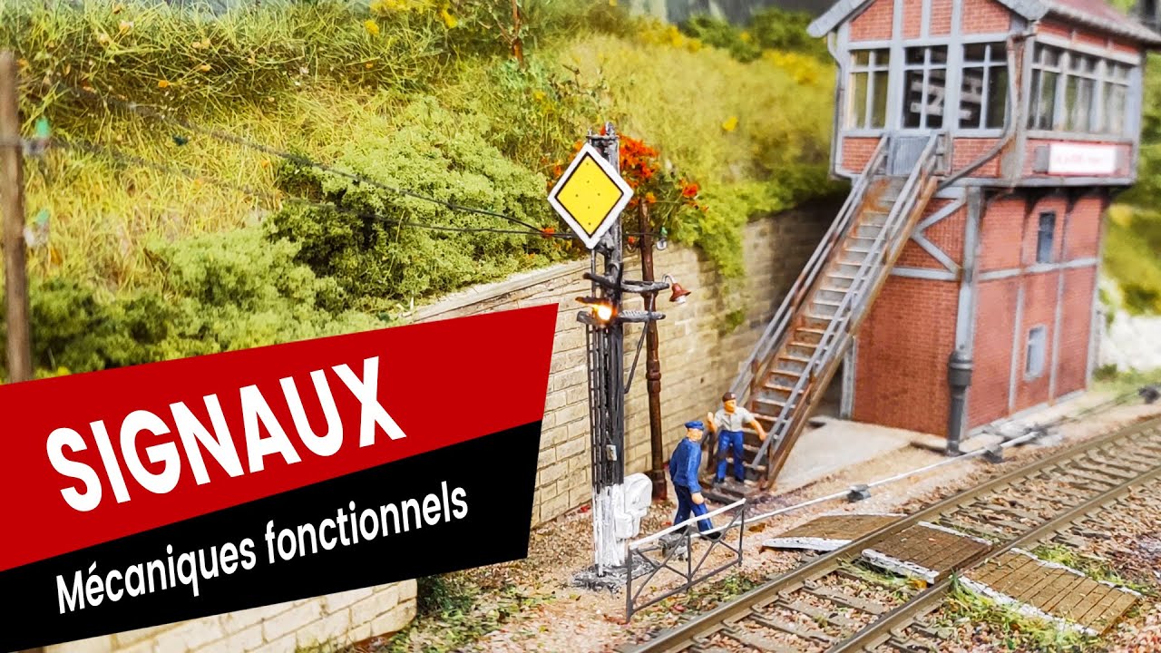Des signaux mécaniques ferroviaire fonctionnels avec Arduino (circulations de locomotives à vapeur)