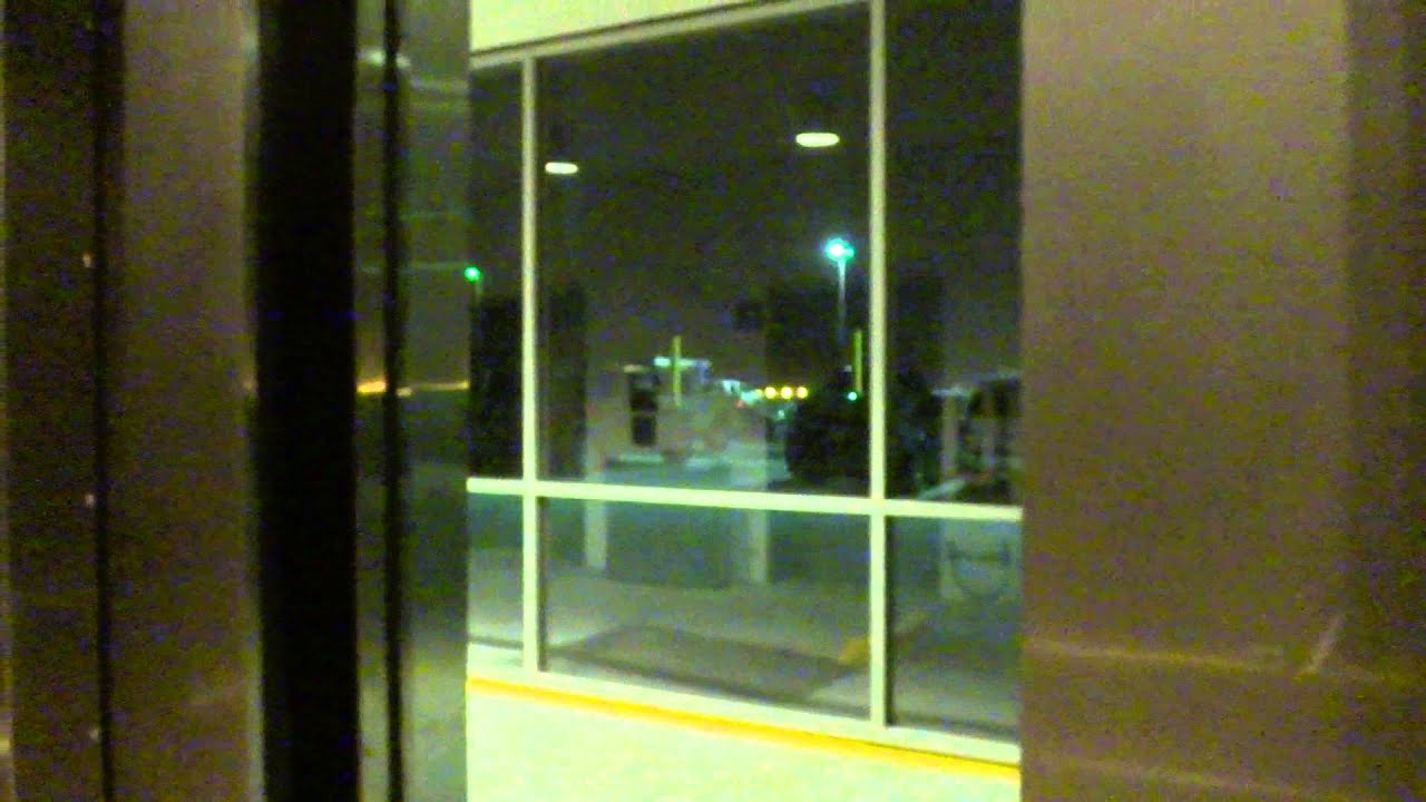 ThyssenKrupp Traction Elevators at Terminal C, Houston George Bush Airport with a SPECIAL GUEST!