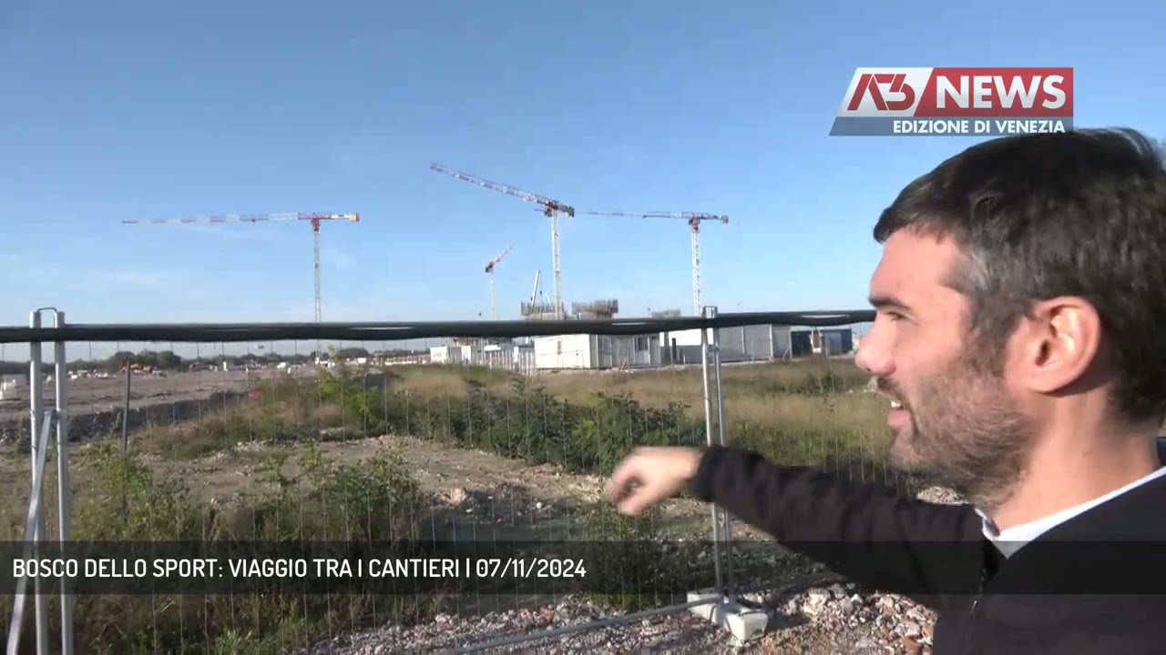 BOSCO DELLO SPORT: VIAGGIO TRA I CANTIERI | 07/11/2024