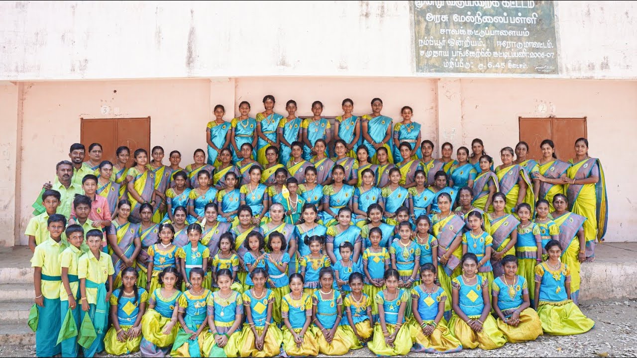 சாவக்கட்டுப்பாளையம் ஸ்ரீ சௌடேஸ்வரி அம்மன் கலைக்குழு வள்ளி கும்மி அரங்கேற்றம் பாகம் 1