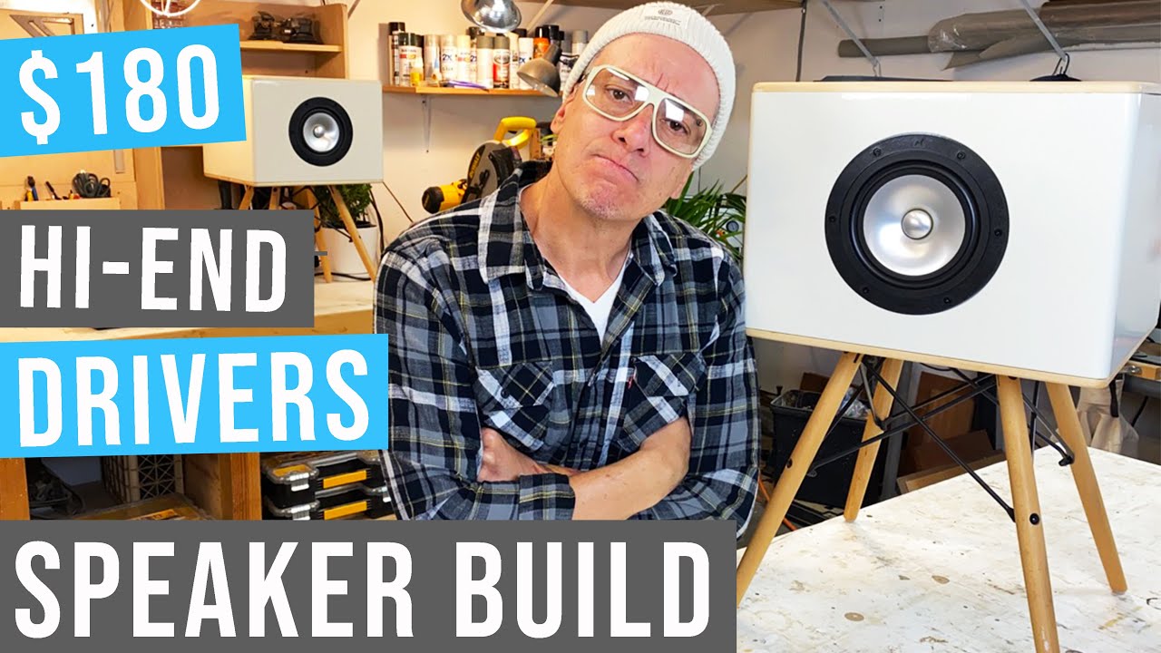 Hi-End широкополосные динамики | Сделай сам | Корпус Mark Audio CHR-120 за 180 долларов | Часть д...