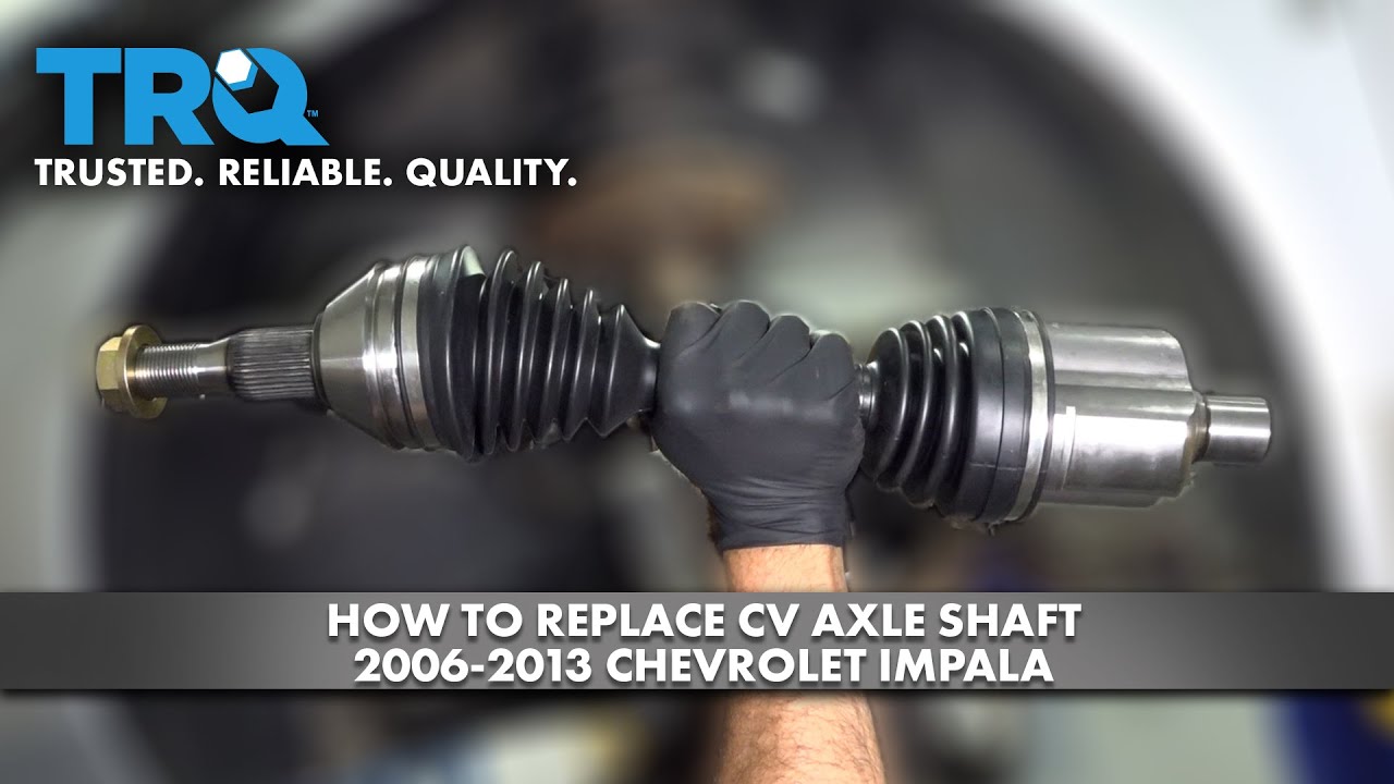 How to Replace CV Axle Shaft 2006-2013 Chevrolet Impala