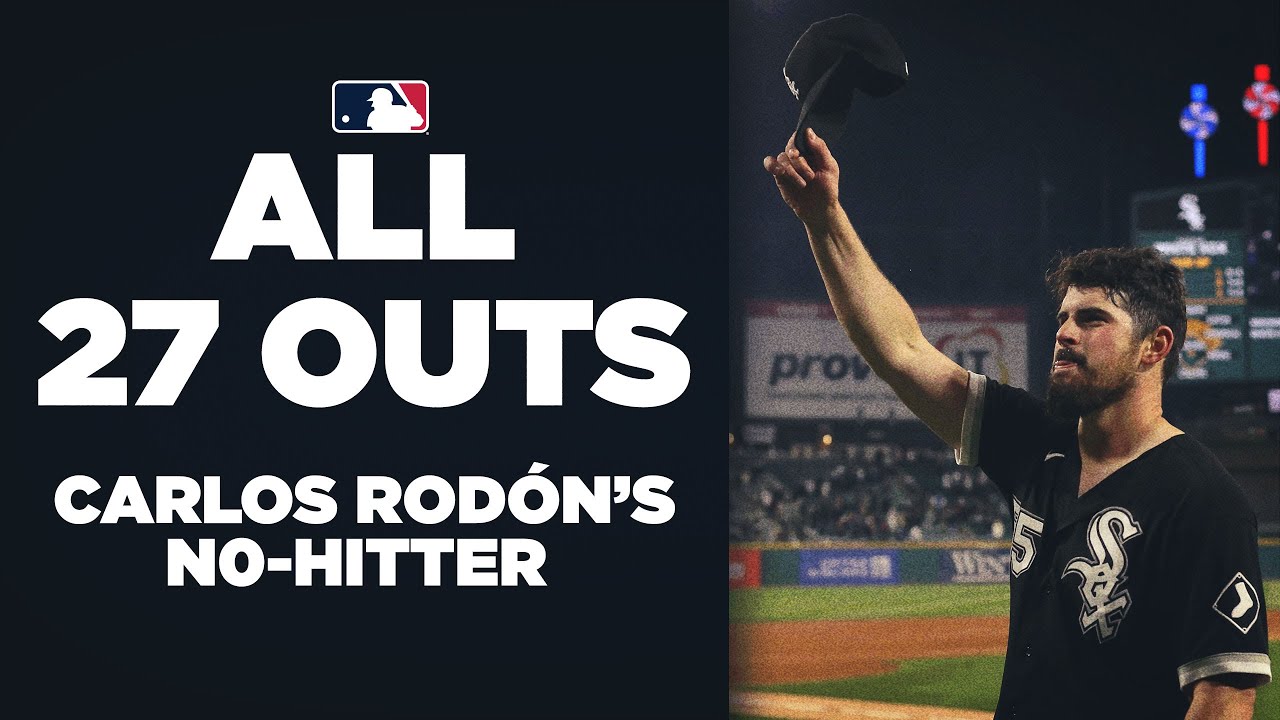 ALL 27 OUTS from Carlos Rodón's no-hitter for the White Sox!