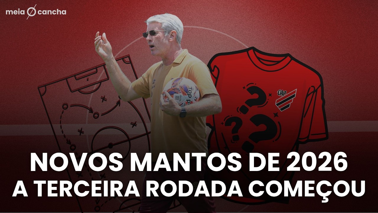 MEIA CANCHA: NOVAS CAMISAS PARA 2026! QUAL SERÁ O TIME CONTRA O SANTOS?