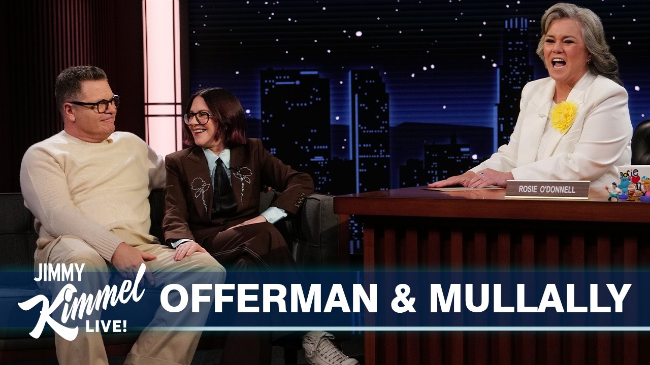 Megan Mullally & Nick Offerman on Meeting Rosie O&rsquo;Donnell, Emmy Nominations & Working Together