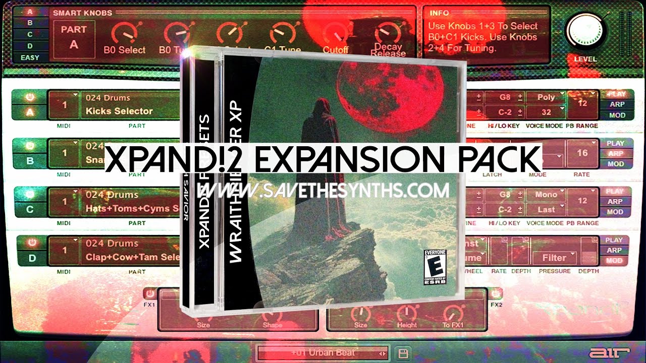 [FREE] Xpand2 Presets | Wraithpiercer XP | Expansion Pack For Xpand!2 VST