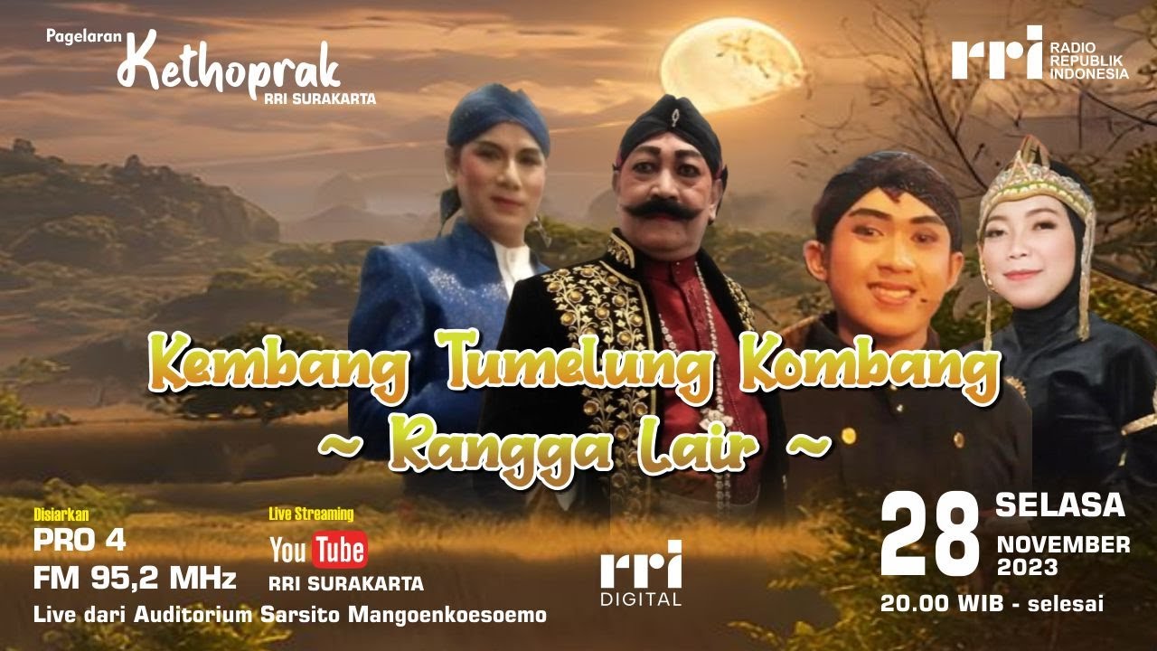 KEMBANG TUMELUNG KOMBANG || Kethoprak RRI Surakarta