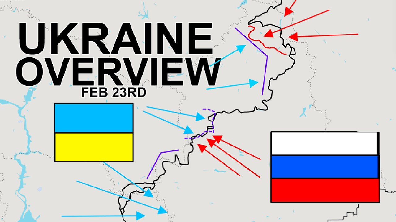 Ukraine Finishes Couterattack as Russia Refocuses North | Frontline Overview | February 23rd