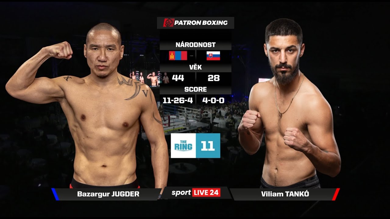 Viliam TANKÓ vs Bazargur JUGDER  | The Ring 11 Olomouc | Patron Boxing