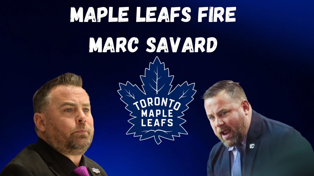 Maple Leafs Fire Marc Savard 