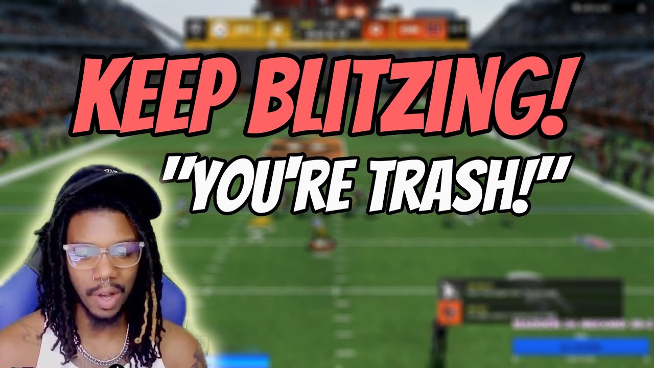 TRASH Talking META BLITZER Gets HUMBLED In Madden 24!