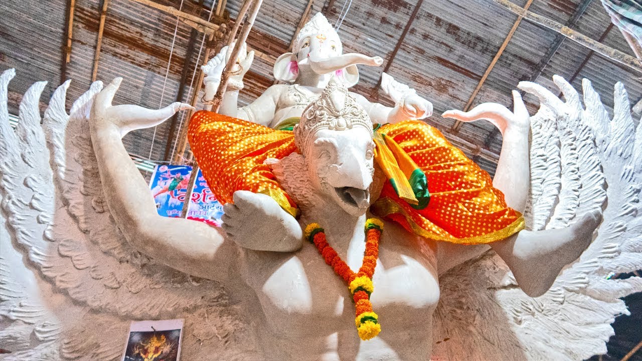Mumbai Ganpati Workshop 2019 | गणसंकुल | Making of BIGGEST Ganpati Murti in Mumbai 2019