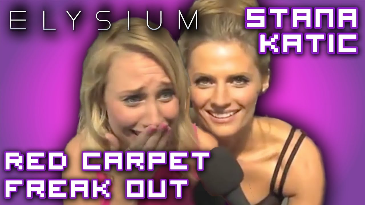 Maude Garrett geeks out talking about meeting Nathan Fillion to Stana Katic (Castle)