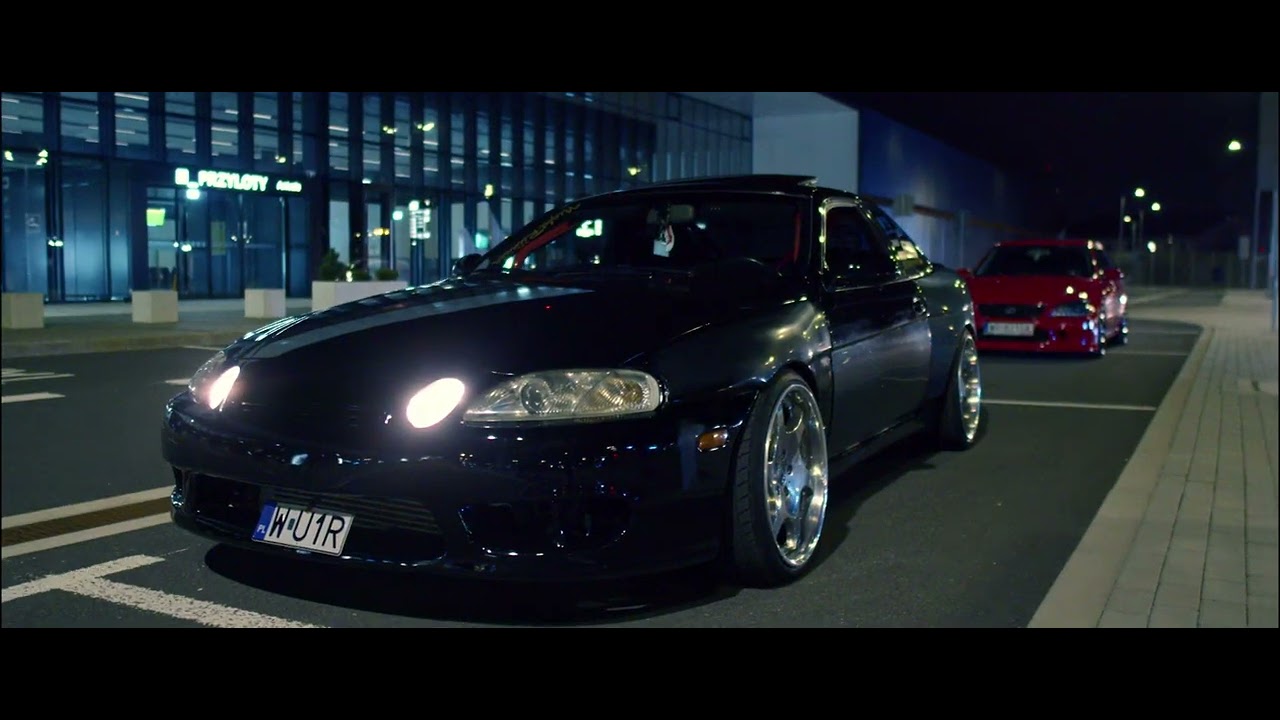 Lexus Czarny i Czerwony