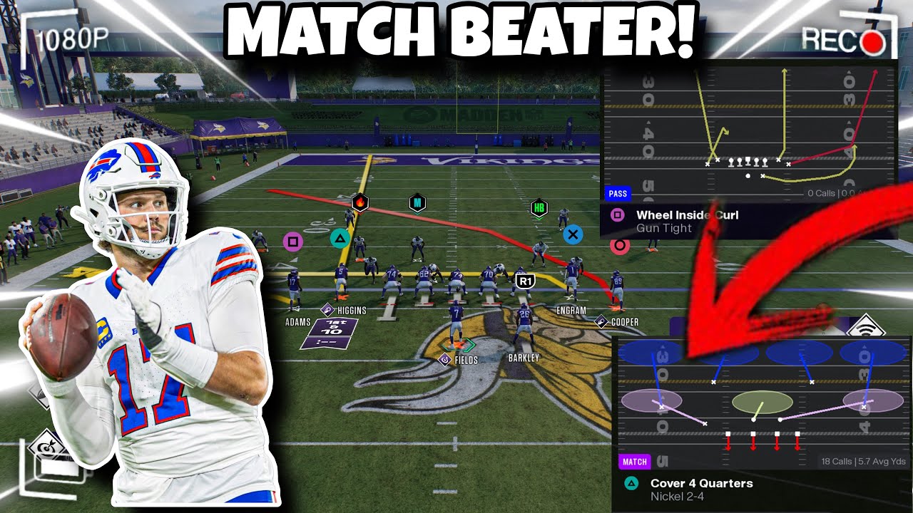 THIS PLAY DESTROYS MATCH COVERAGE! BILLS EBOOK SERIES!