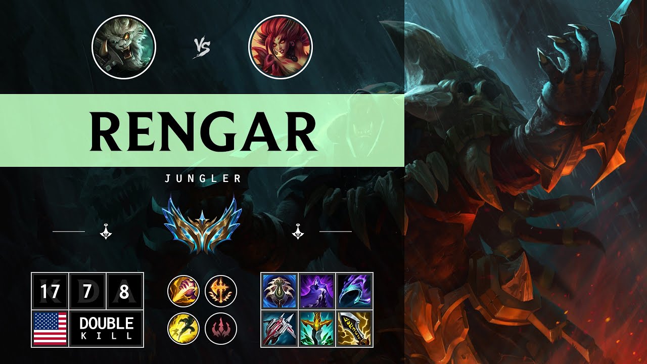 Rengar Jungle vs Zyra - NA Challenger Patch 14.13