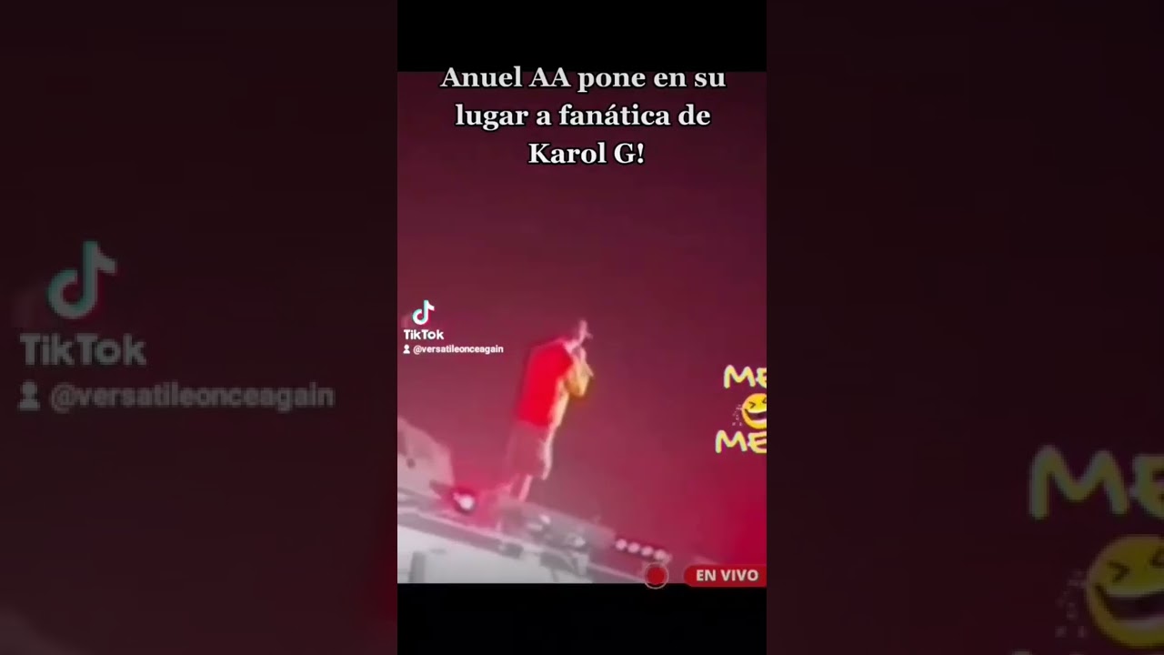 Anuel AA insulta fanática de Karol G! 😮