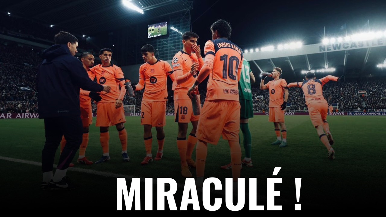 🚨 Le BAR&Ccedil;A MIRACUL&Eacute; &Agrave; SAINT JAMES PARK FACE &Agrave; NEWCASTLE ! (1-1)