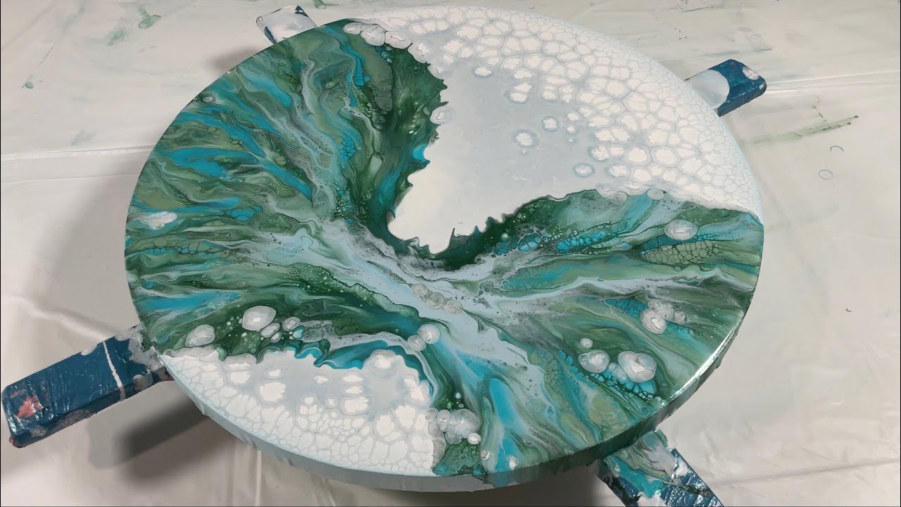 PEARL DUTCH POUR USING MY NEW EASY PEARL CELL RECIPE | Pouring From Coast to Coast Collab #tlp