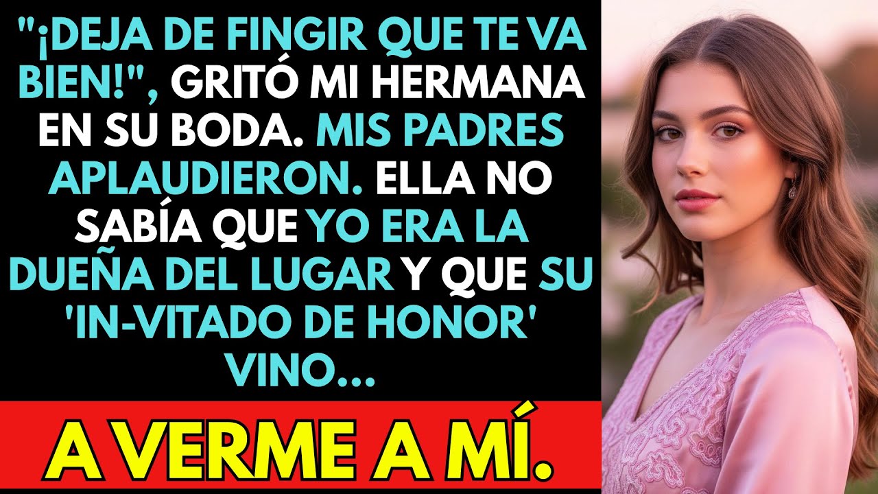 Mi Hermana Me Humilló En Su Boda. Pero No Sabía Que Yo Era La Dueña De Todo El Viñedo Donde...