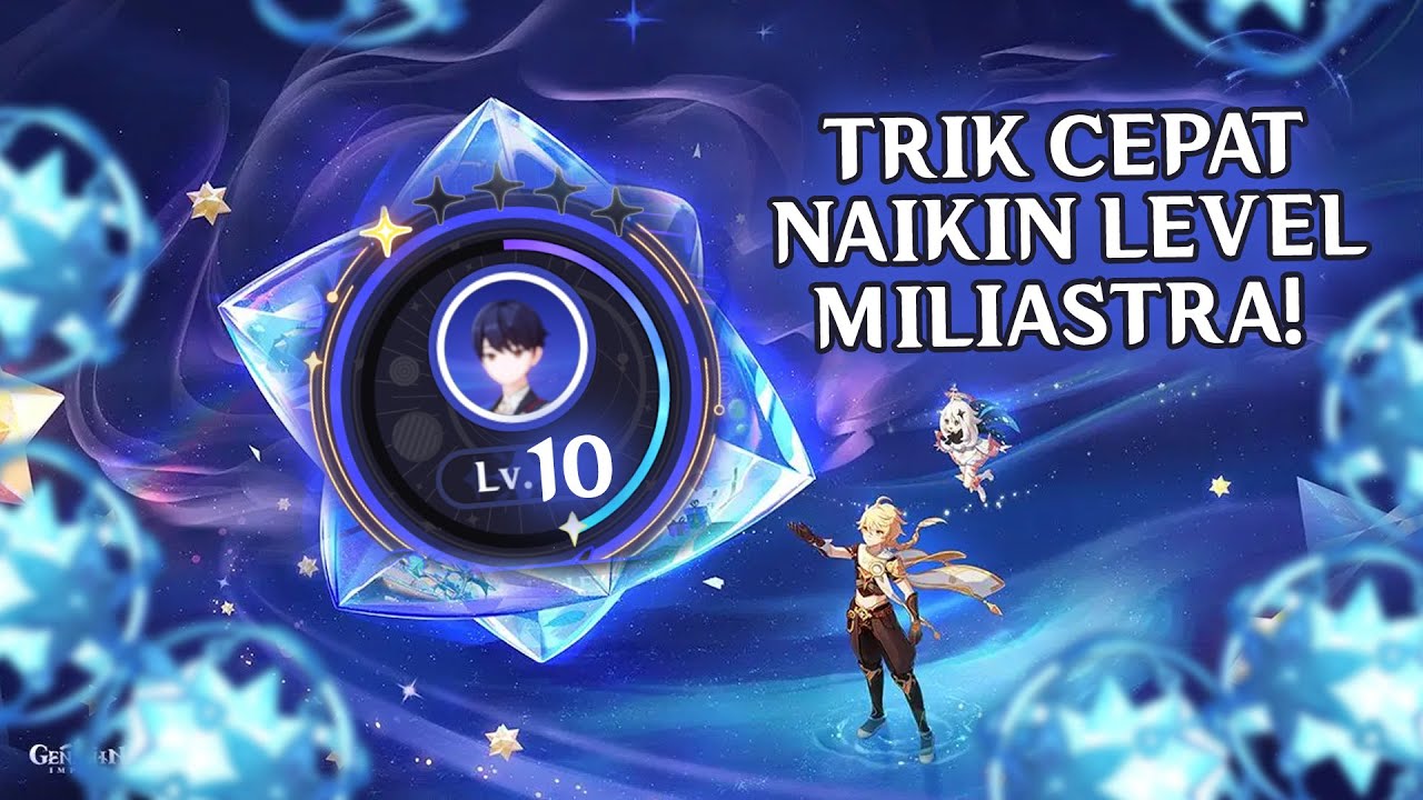 TRIK CEPAT MENAIKKAN LEVEL MILIASTRA WONDERLAND | Genshin Impact