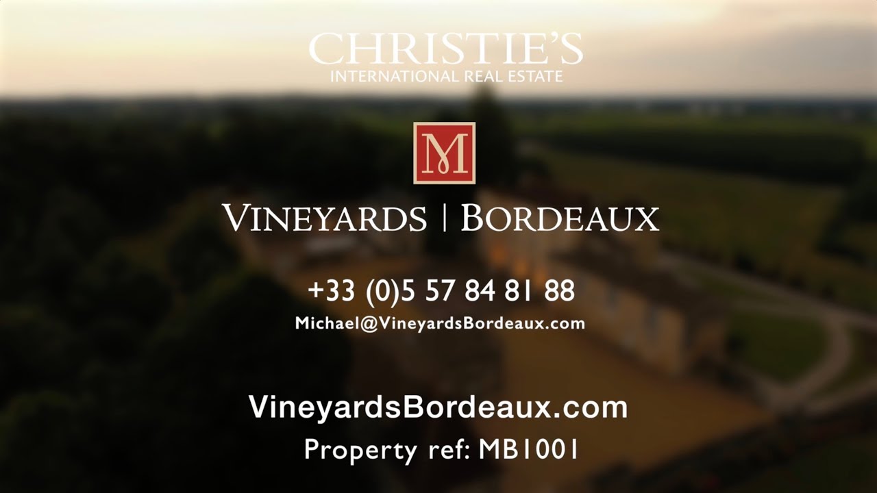 SOLD! By Vineyards-Bordeaux, Christie's International Real Estate. MB1001