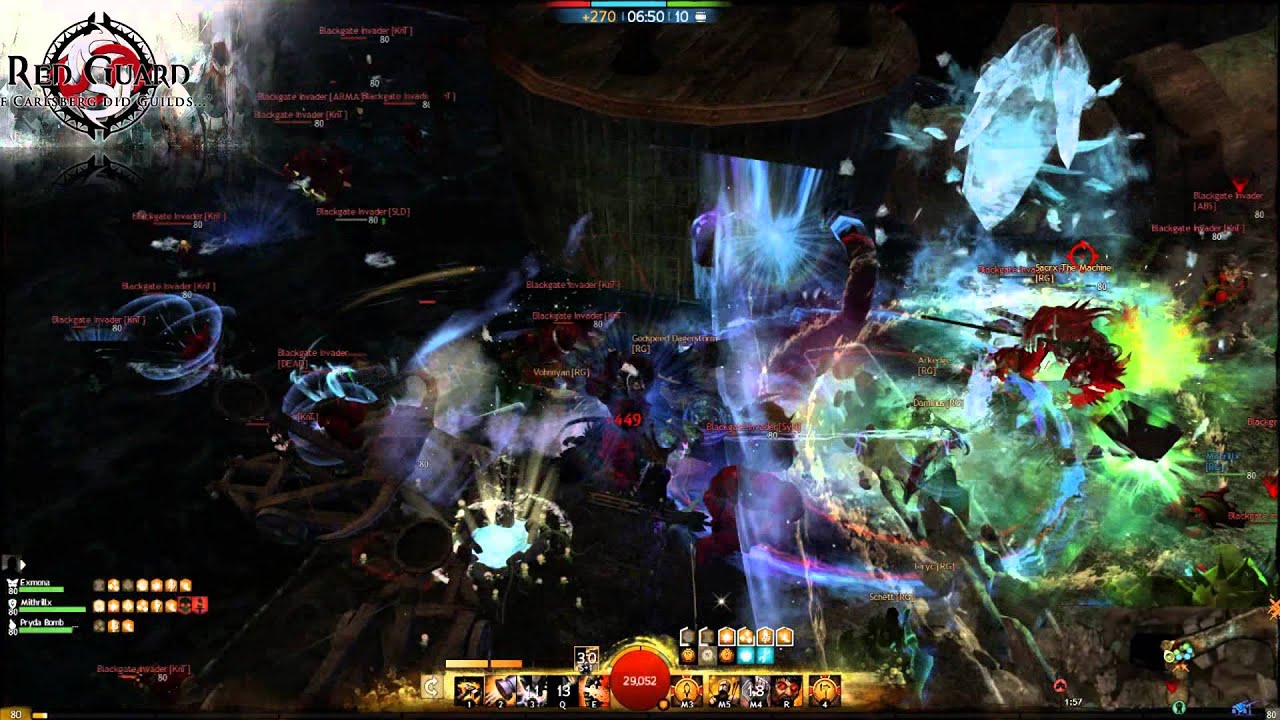 Big Schlossen - The Movie (no banner) - Guild Wars 2 - Red Guard - WvW - Zorrgo - Warrior POV