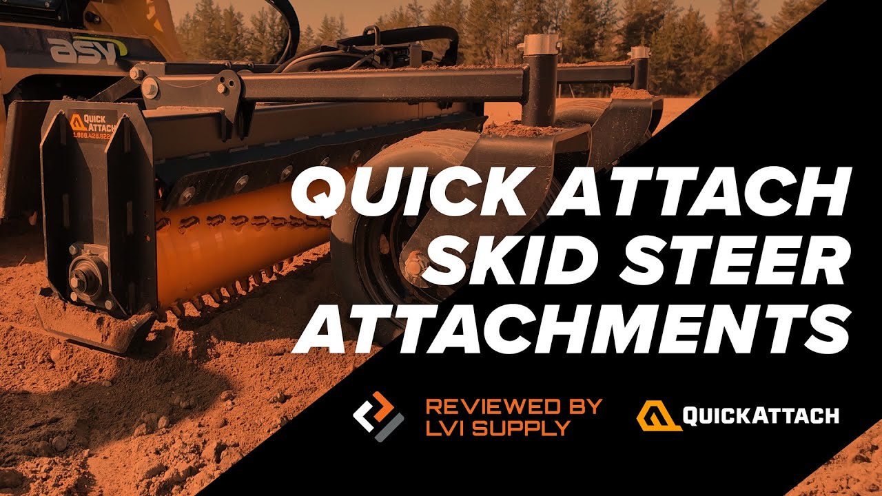 Steve Manning takes you through our Quick Attach #skidsteerattachments at LVI Supply
