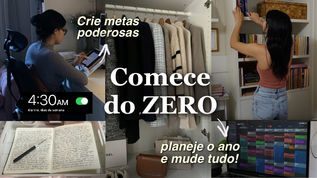 Assista este v&iacute;deo se voc&ecirc; quer RECOME&Ccedil;AR 🤎&nbsp;(organize sua vida)