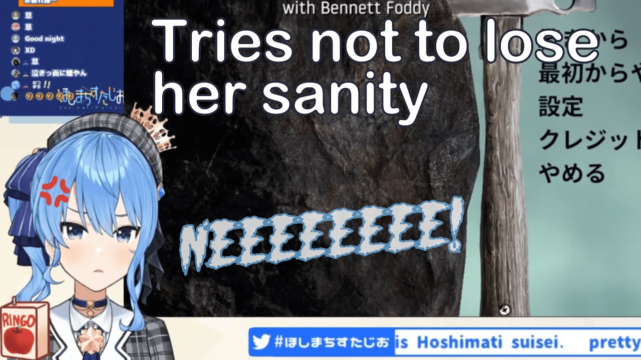 [ENG SUB] Hoshimachi Suisei -Suisei tries not to lose her sanity this time
