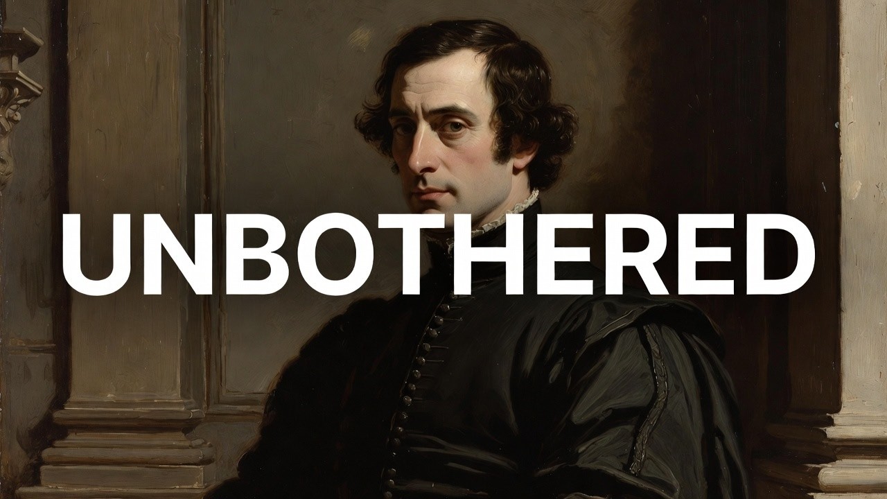 UNBOTHERED: Why Emotional Control Makes You Untouchable | Machiavellian Law
