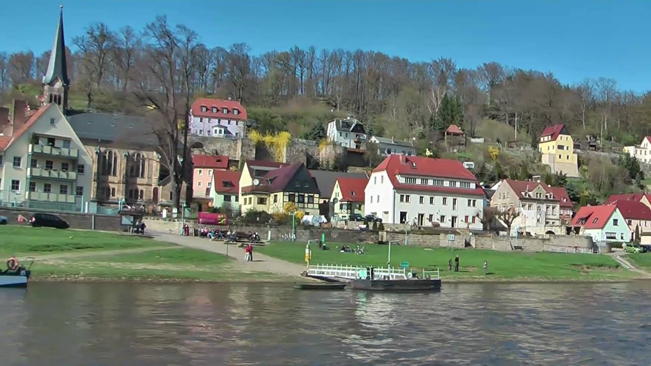 Mit dem Dampfer auf der Elbe von Pirna nach Bad Schandau