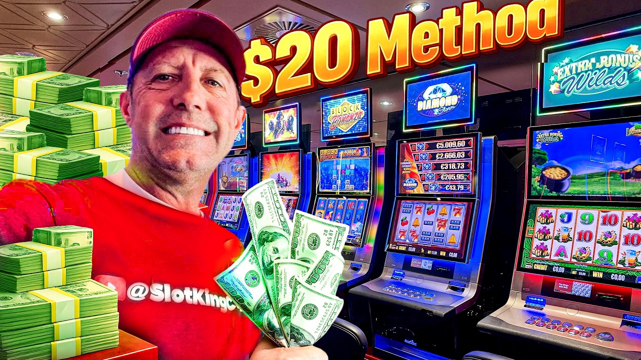 I tried $20 on 6 Slot Machines…