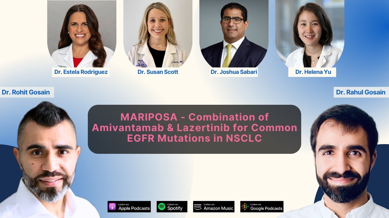 MARIPOSA - Combination of Amivantamab & Lazertinib for Common EGFR Mutations in NSCLC