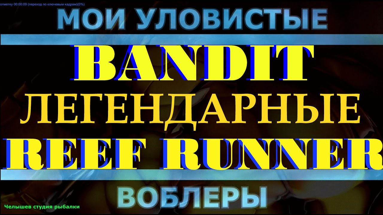 САМЫЕ УЛОВИСТЫЕ ВОБЛЕРЫ с 2009 по 2016 г. на СУДАКА, ЩУКУ РИФ РАНЕР и БАНДИТ по глубинам от 6 до 9м