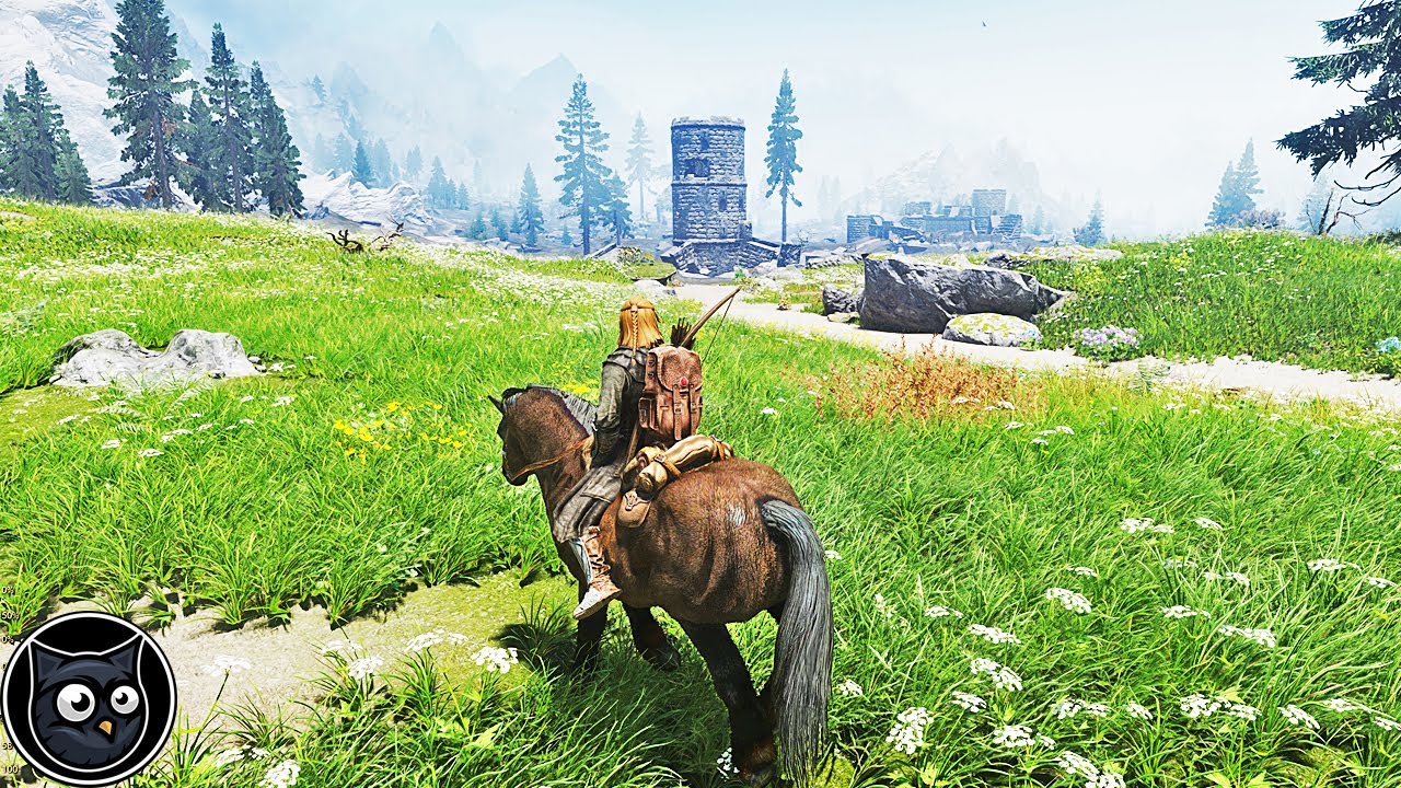 A MASSIVE Upgrade in SKYRIM | 1600+ Mods 4K MASSIVE Overhaul Epic RPG ELDERGLEAM Part 03