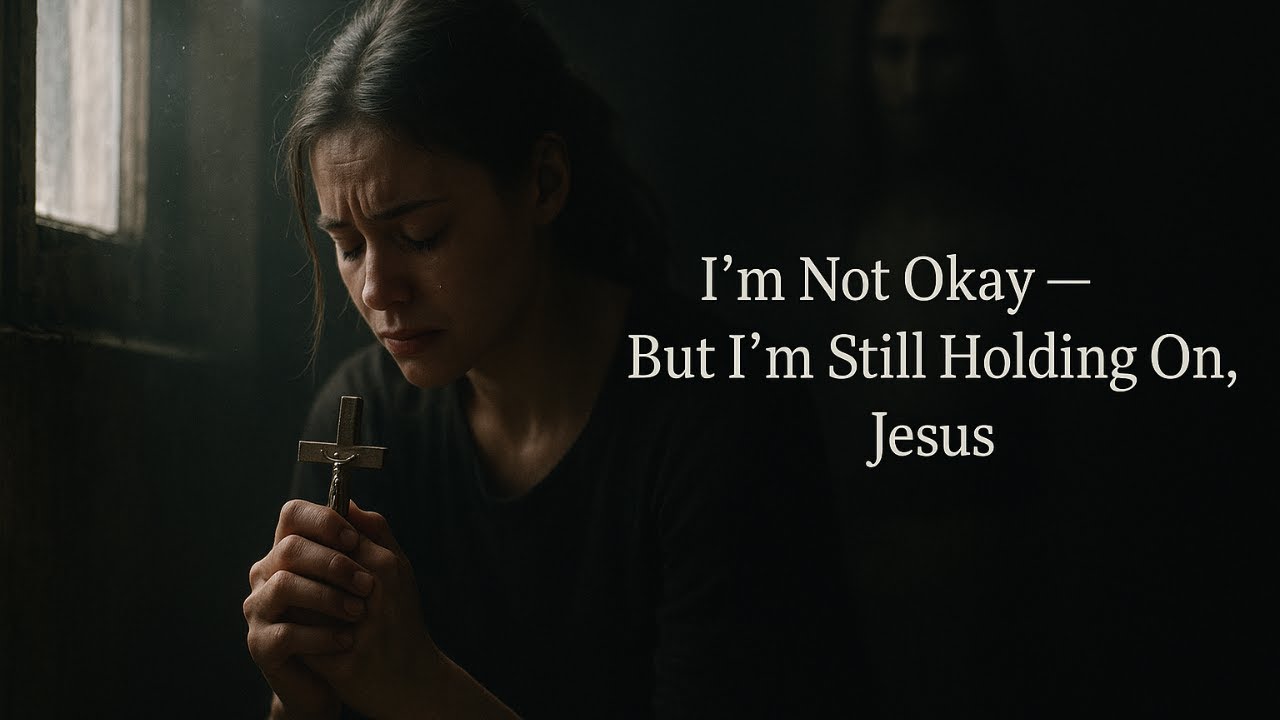 I'M NOT OKAY BUT I'M STILL HOLDING ON JESUS