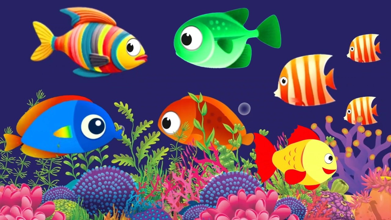 Calming Undersea Animation Baby Lullaby, Soothing fishes🐟Baby Sleep Music #fishlullaby #lullaby #293