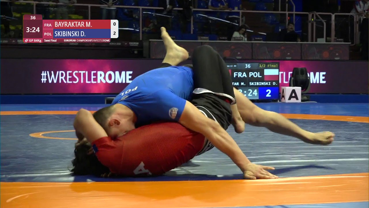 1/2 Men's GP No-Gi - 84 kg: M. BAYRAKTAR (FRA) v. D. SKIBINSKI (POL)