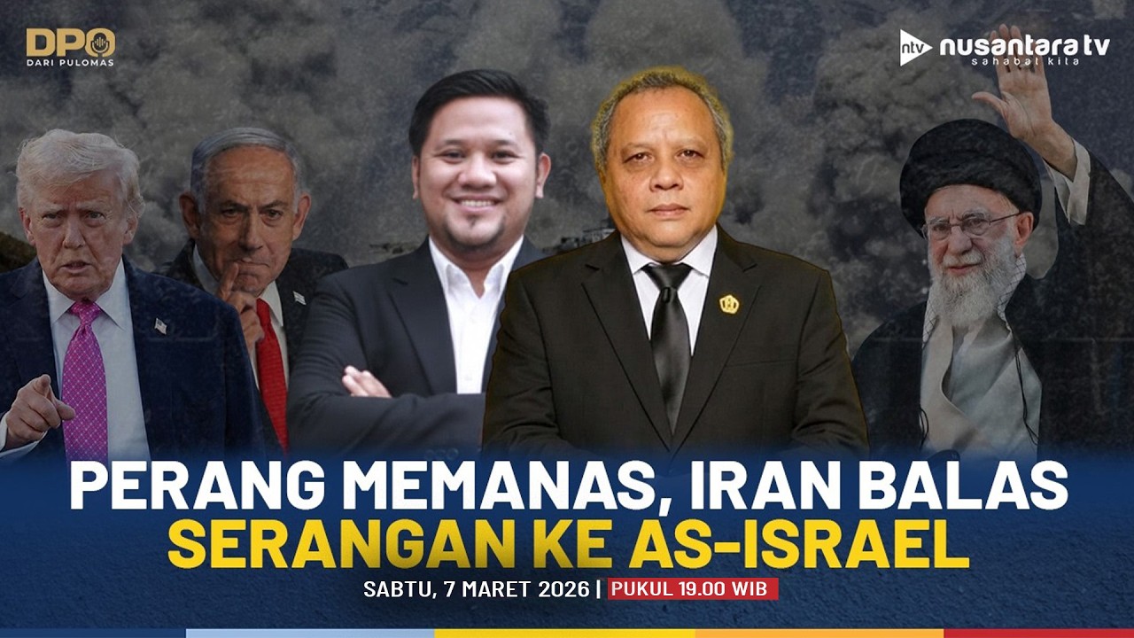 [RERUN] Perang Memanas, Iran Balas Serangan AS-Israel | DPO PODCAST