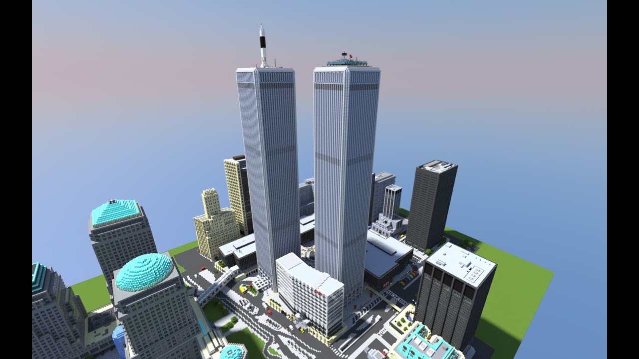 Minecraft World Trade Center Never Die