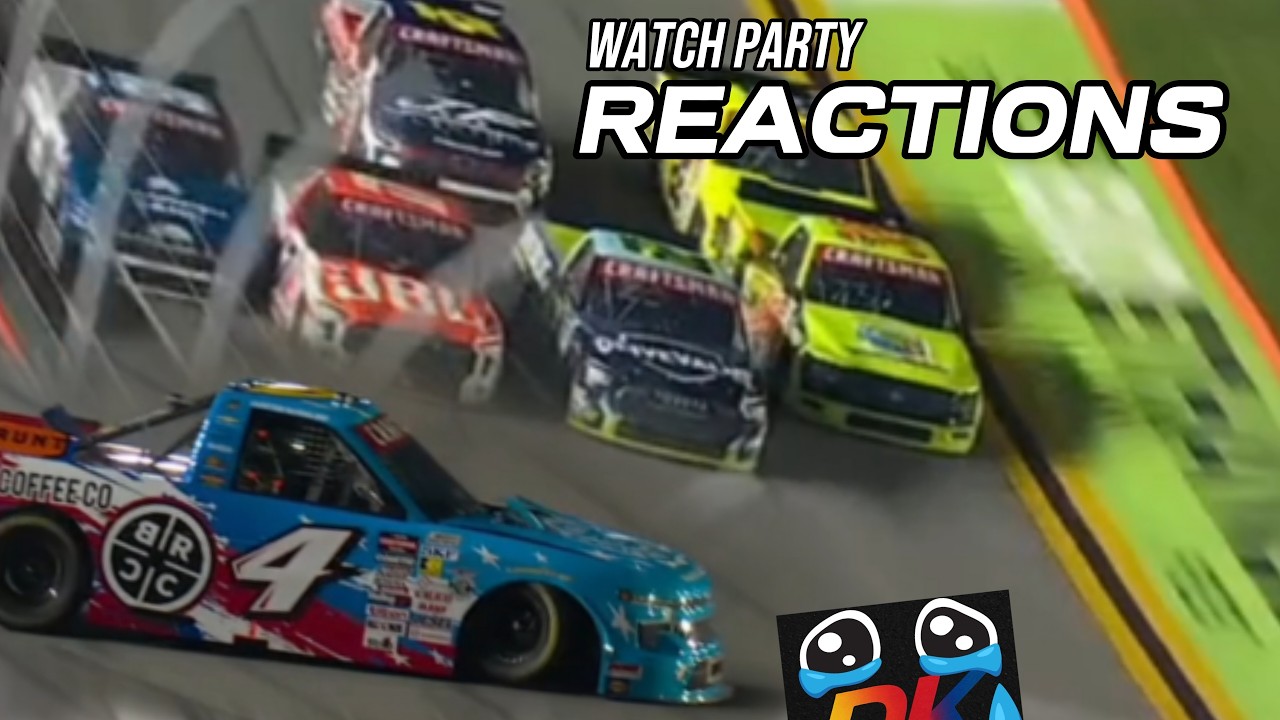 Watch Party Reactions to the 2026 Daytona Truck Race